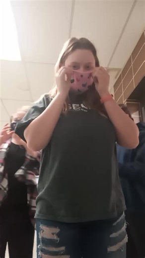 school and masks don't mix together 🤣