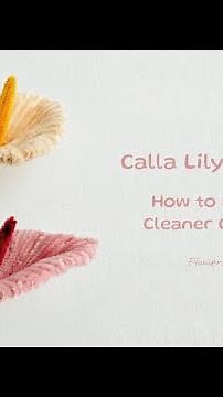 Calla Lily DIY Tutorial: How to Make Calla Lily Flower with Pipe Cleaners (Easy DIY)