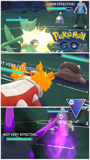 Using Sceptile 🍃 After So Long Time in GBL PvP 💪🏻 #pokemongo #pokemon #gbl