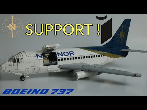 Support my project on Lego Ideas !! [TUTORIAL] - NOLINOR B737-200