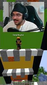 Minecraft Trust Fall 🤔 #minecraft