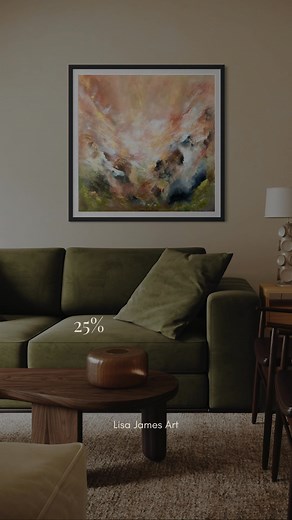 I’m Lisa James, a contemporary abstract artist nestled in the heart of Cheshire, England. I help people brighten up their spaces with abstract art that echoes the beauty and power of nature. My highly textured originals sell out in galleries and online, but each piece has been professionally scanned to faithfully reproduce and retain even the smallest details. Each Giclée and Canvas print preserves the rich visual depth, colour, and detail of the originals, giving you the freedom to choose the s