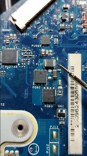 Laptop Motherboard SMD Components For Beginners #motherboardrepair #shorts #techtok