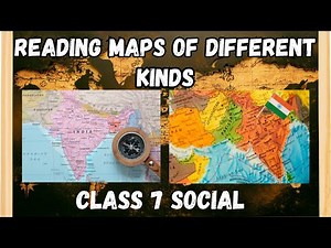 7th Class|Social 1st lesson| Reading Maps Of Different Kinds|2020 New Syllabus | Digital Teacher