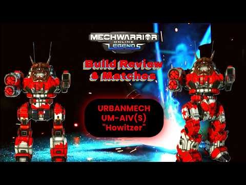 MWO: Build Review: Urbanmech UM-AIV(S) Arrow IV – The "Trash Can" with a Howitzer Strapped to it