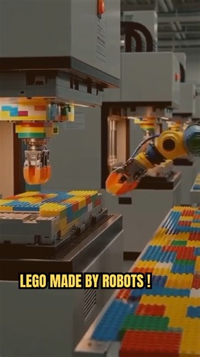 How LEGO Bricks Are Made by Robots 🧱🤖