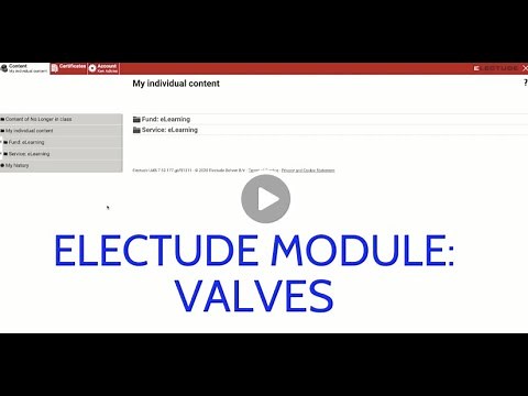 Electude Module: Valves