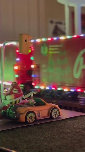 MTH Christmas Train #modelrailroad #modelrailway #modeltrain #oscaletrains #mthtrains