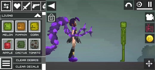 Testing Lily Love Braids in Melon Sandbox