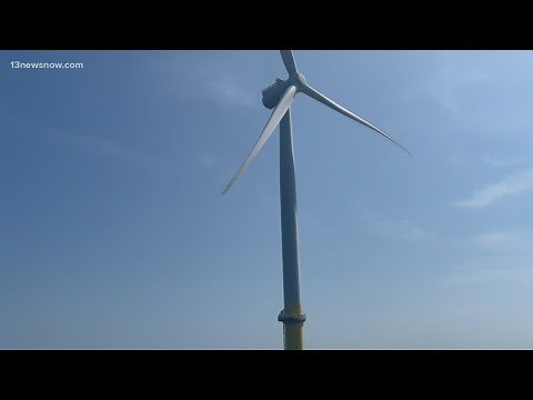 Dominion Energy installs 50th monopile in offshore wind project