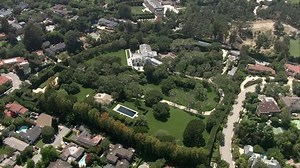 Warner Estate Beverly Hills Aerial Footage Stock Footage Video (100% Royalty-free) 5947673 | Shutterstock