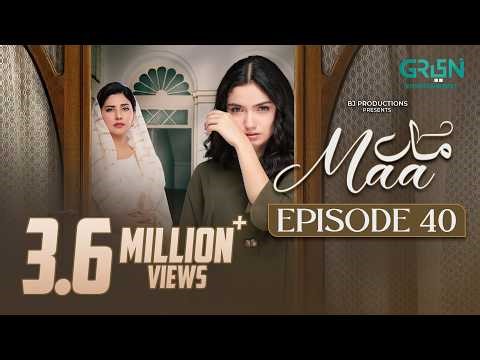 Maa Episode 40 (Subtitles) 19th March 2026 | Digitally Presented by VGO Tel Pakistan | Green TV