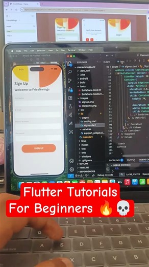 🔥 Flutter Tutorial for Beginners (2025) | Build a Complete App Using Flutter #shorts #flutter