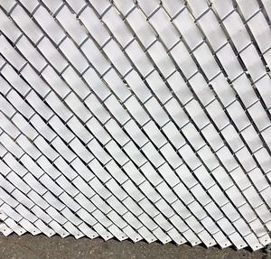 [Hot Item] New Product Hard PVC Strip Screen Fence for Privacy Garden Chain Link Weave Fence