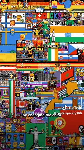 r/place (2023) - A Collaborative Art Project on Reddit