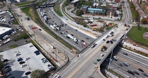 I-75 North reopens early after demolition of Linn Street Bridge in Cincinnati