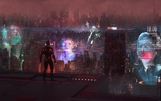 （渲染1000小时，新人爆肝自制）《Entropy》C4D个人原创短片