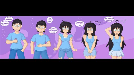 随机变身 男人性转变靓女！ Tg and Tf Transformation