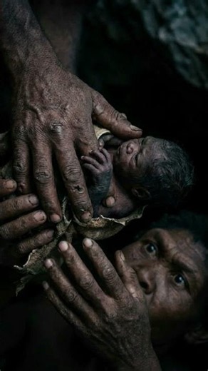 Life 2.8 Million Years Ago | The First Child Born in the Wild #humanevolution