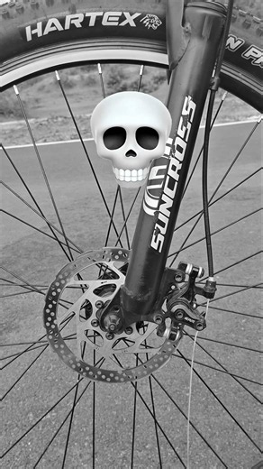 MECHANICAL DISC BRAKE ☠️ #cyclestunt #stunt #shortvideo #shortsfeed #shorts #viral #explore