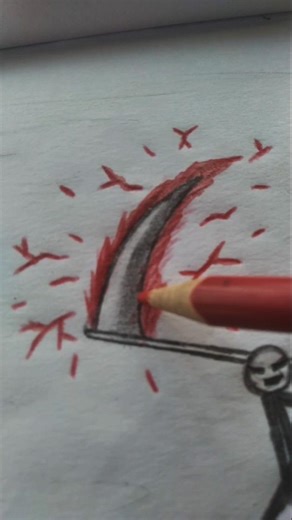 How to draw stickman fight🔥😱 #short #stickman #fight