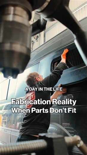 Wildworx | Play Dirty on Instagram: "Fitting side pods isn't just about cutting a hole in the panel—it involves significant structural work. The Job: We remove the vertical pillar to open up the sleeping area. The Fix: We replace that pillar with a custom steel bracket to maintain rigidity. The Problem: This prototype batch isn't a great fit. The top angle is wrong, leaving a gap at the mounting point. We are halting the run to get these re-engineered. If the bracket doesn't sit perfectly agains