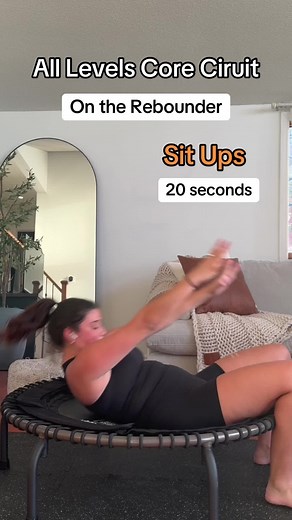 Rebounder Core Workout for All Fitness Levels