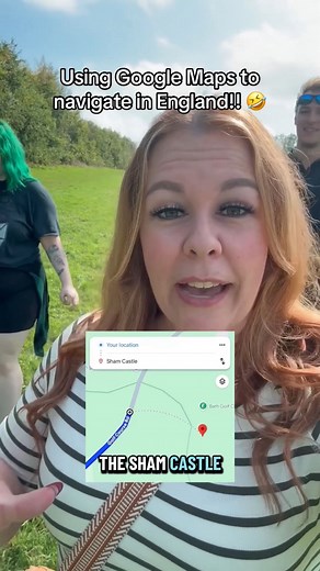 71K views · 1.3K reactions | Is this how Google Maps works in England?? 藍 #england #googlemaps #funny #navigation #adventure | Amber Kacherian | Facebook