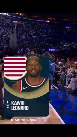 USA Stripes NBA All-Star Veteran Team SNF Style Line-up Intro NBA on NBC 🏀🏀🏀