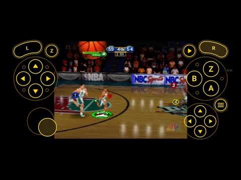 1999 NBA Showtime NBA on NBC Nintendo 64 Title