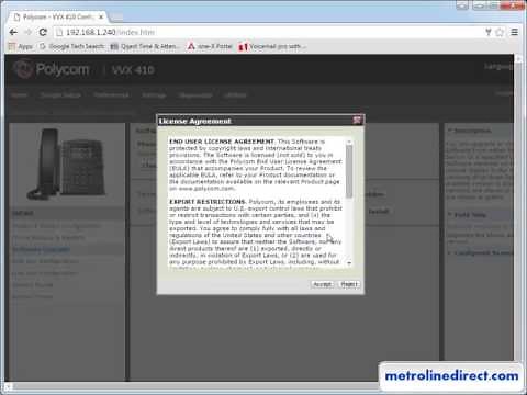 Polycom VVX - How To Upgrade the Firmware on a Polycom VVX 410