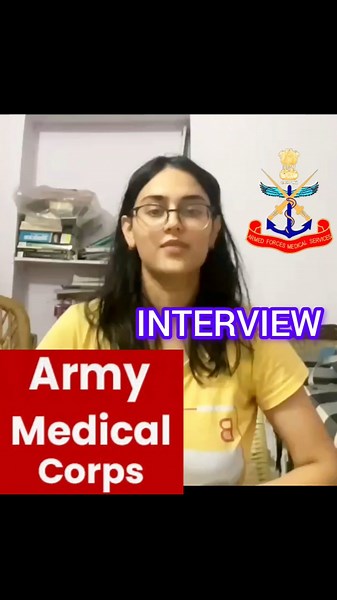 AFMS SSC Medical Officer #shorts | Armed medical corps interview