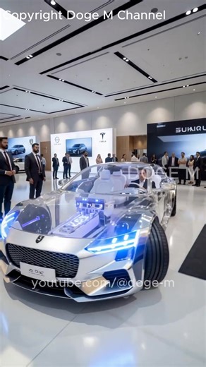 La voiture transparente de Elom Musk Merci de vous abonner à notre page LA NOUVELLE MARCHE | LA NOUVELLE MARCHE