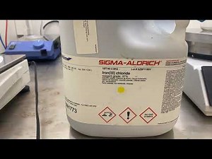 pitting corrosion in hot ferric chloride - setting up