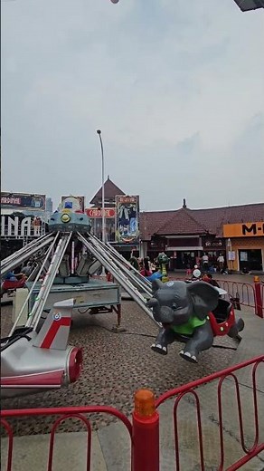 happy & fun ride odong-odong alien spaceship