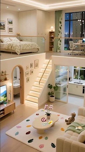 Modern Loft Apartment with Cozy Vibes & Aesthetic Decor Ideas