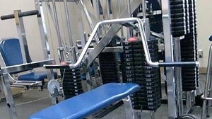 Universal Gym Equipment was created in the early 1950’s by Harold Zinkin the first Mr California (1941) Certainly not the first inventor of an exercise machine that used weight resistance but we need to acknowledge the fact that he popularized his unique designs (selectorized plate stacks and those iconic handles) that soon after became available in thousands of school gyms and health clubs around the country. It paved the way for many other brands to come….Do you remember using a Universal mach
