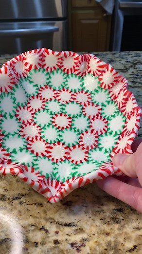 DIY Peppermint Candy Bowl Tutorial