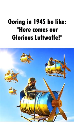 LUFTWAFFE In 1945 Be Like: #memes #historymemes #fyp #shorts #history