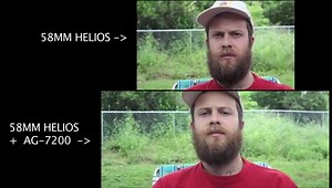 AG-7200 (AG-LA7200) True Anamorphic Lens Adapter Tutorial on DSLRs using 5d mark II