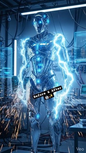 “Broken Robot Restoration 🤖✨ (Satisfying Timelapse)” #Before&After #AIRestoration #Shorts