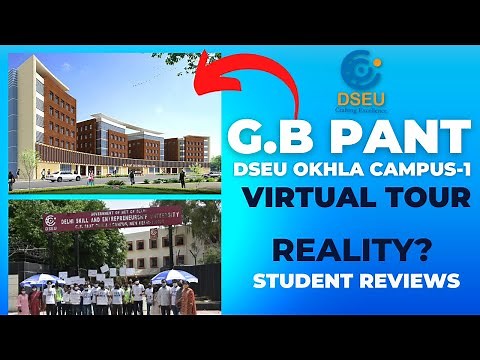 GB Pant DSEU Okhla Campus-1 | Virtual Tour of GBPEC | Part 1 | Societies #GBpantDSEU #DSEU