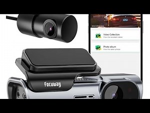 Focuway 4K T5 Dual Dash Cam