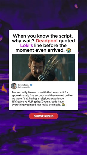 Deadpool’s Quick Wit: Quoting Loki Before the Moment! 💥#shorts