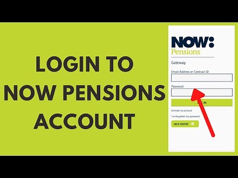 Now Pensions Login - How to Sign in to Now Pension Account (2023)