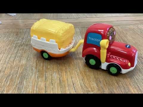 Vtech Toot toot Drivers Tractor with trailer