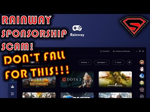 RAINWAY SPONSORSHIP SCAM! - DON'T FALL FOR THIS SCAM [CONVINCING EMAIL SCAM]