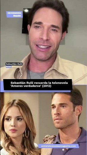 Sebastián Rulli remembers 'True Loves' #sebastianrulli