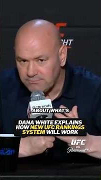 Dana White gives insight on the new UFC rankings system #UFC #MMA #DanaWhite