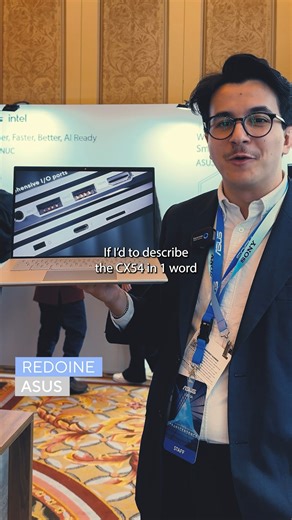 How would you describe the first ASUS ExpertBook CX54 Chromebook Plus Enterprise - in just ONE WORD? Check out how our ASUS staff would describe the CX54 - a total game changer for all business professionals out there! Learn more: https://asus.click/CX5403_fb #ASUS #CES2024 #ASUSLaunchEvent | ASUS